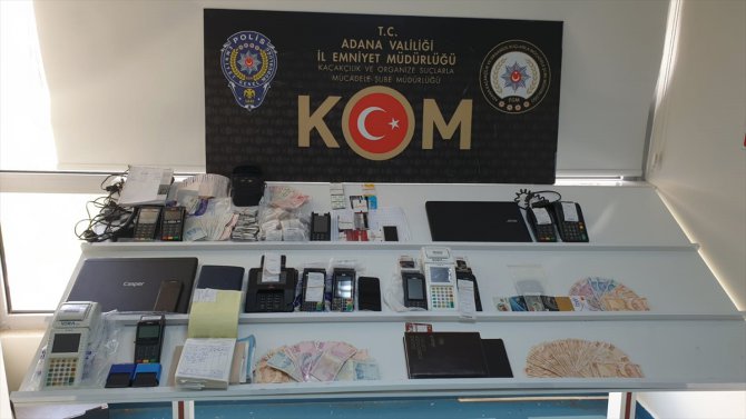 Adana'da tefecilik operasyonu: 19 gözaltı