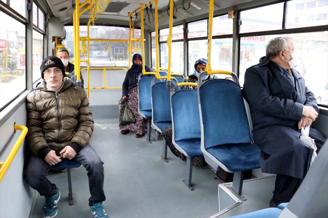Yolcu otobüsleri kapasitelerinin yüzde 50'si kadar yolcu taşımaya başladı