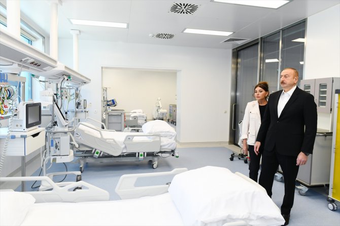 Azerbaycan'ın en modern hastanesi koronavirüs hastalarına hizmet verecek