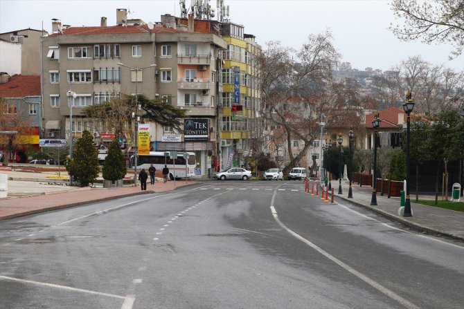 Tekirdağ'da polis ve jandarma "evde kal" anonsu yaptı