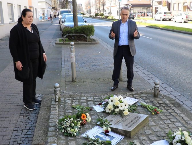 Almanya'da ırkçı terör kurbanı Mehmet Kubaşık ölümünün 14'üncü yılında anıldı