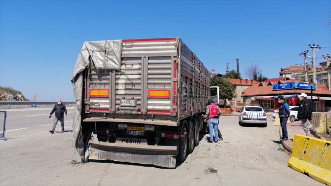 Zonguldak'ta 27,5 ton kaçak mangal kömürü ele geçirildi