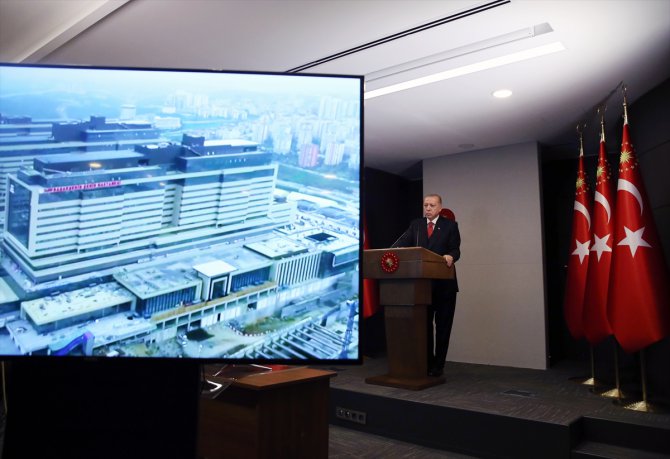 Cumhurbaşkanı Erdoğan, Başakşehir Şehir Hastanesi'nin ilk etabının hizmete alım töreninde konuştu: (2)