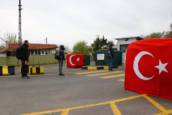 Tekirdağ'da askeri birliklerde koronavirüs tedbirlerine titizlikle uyuluyor