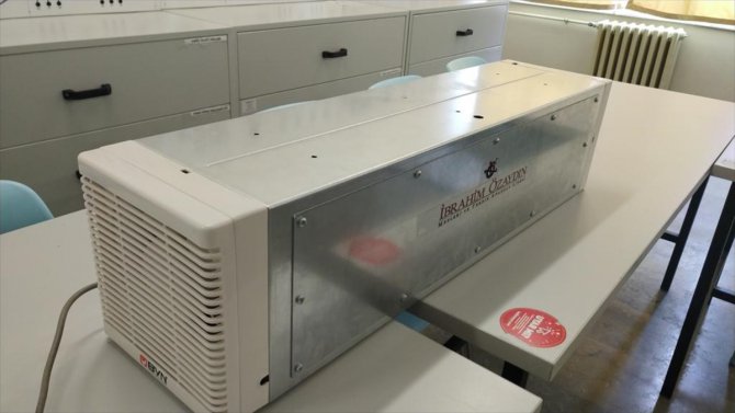 MEB, Ultraviyole-C hava sterilizasyon cihazı üretti