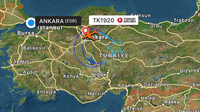 THY'nin göklerde Türk bayrağını çizdiği "TK1920" kodlu özel uçuşu tamamlandı
