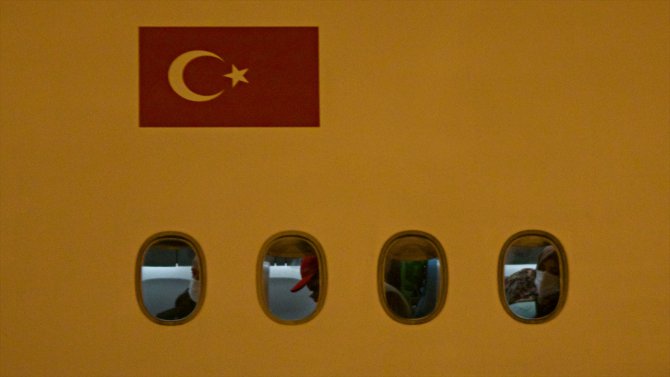 GÜNCELLEME - Ürdün'deki Türk vatandaşları THY uçağıyla Samsun'a getirildi