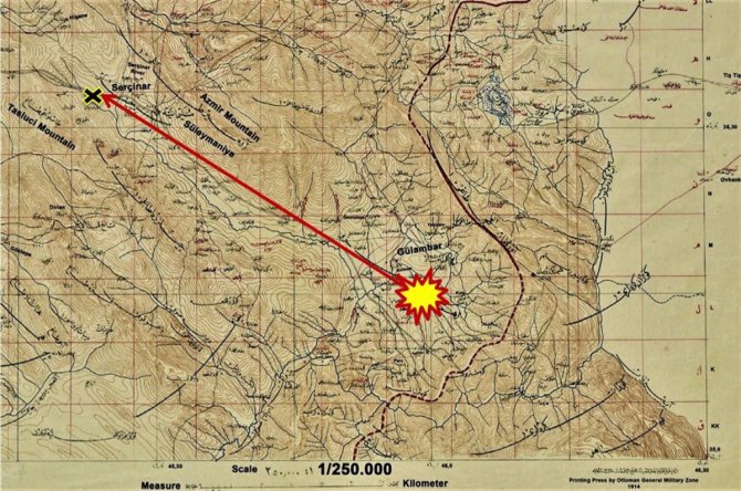 Irak Musul'daki "meteor çarpması sonucu 1888 yılında bir kişinin öldüğü" bilgisi, Osmanlı arşivlerinde