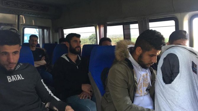 Gaziantep'in Araban ilçesine izinsiz giren Suriyeli işçilere idari para cezası