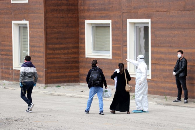 Suudi Arabistan'dan getirilen 171 Türk vatandaşı Kastamonu'da yurda yerleştirildi