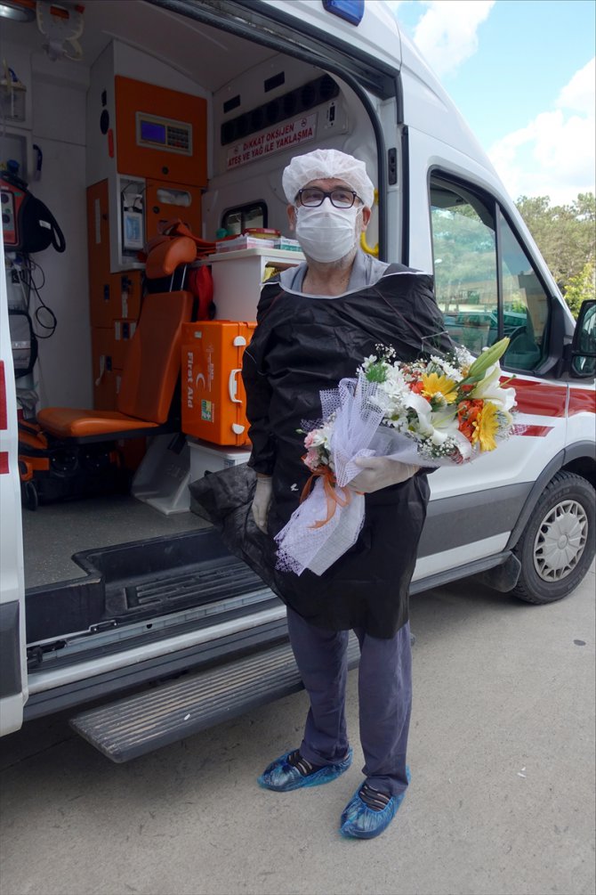 Koronavirüs tedavisi gören Kırklareli Belediye Başkan Yardımcısı Mehmet Gider, taburcu edildi