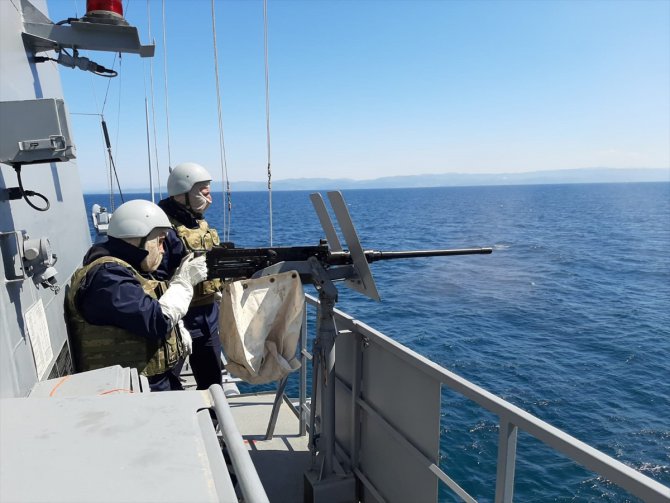 Deniz Kuvvetlerinin harekata hazırlık eğitimleri Karadeniz, Akdeniz ve Ege Denizi'nde yapıldı