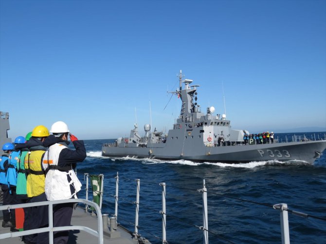 Deniz Kuvvetlerinin harekata hazırlık eğitimleri Karadeniz, Akdeniz ve Ege Denizi'nde yapıldı