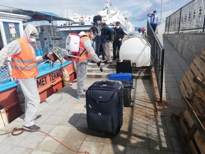 Tanker gemisinden ayrılan 6 Türk vatandaşı Muğla'daki yurtlara yerleştirildi