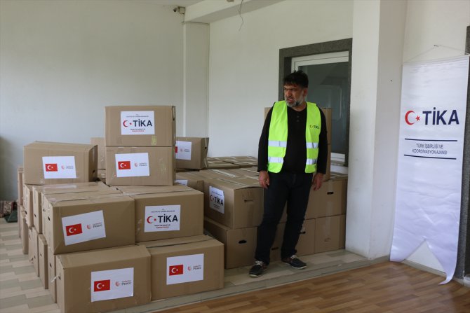 TİKA'dan Kuzey Makedonya'ya ramazan yardımı
