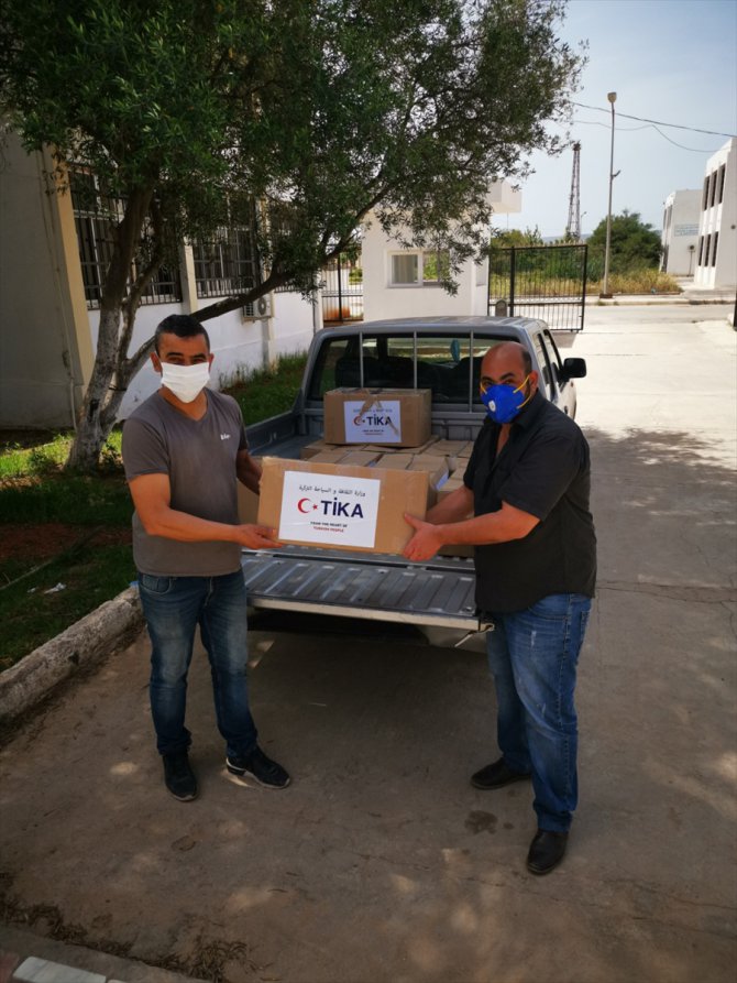 Türkiye'den Cezayir'e Kovid-19 yardımı