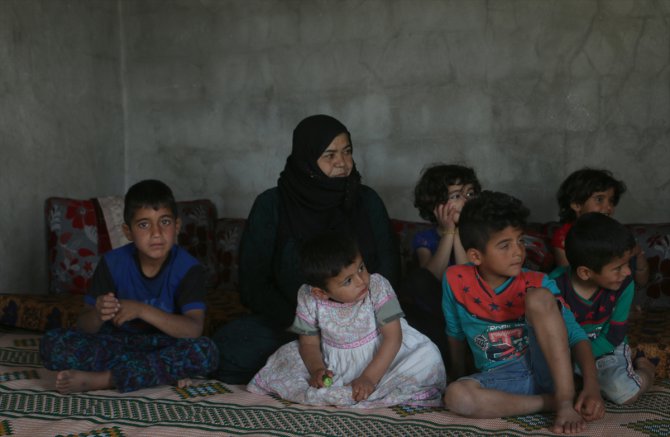 Torunlarıyla yaşam mücadelesi veren Halepli nine: "Burada Anneler Günü yoktur"