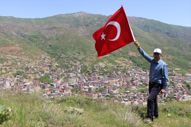 Başkan Saklı, Efkar Dağı'na tırmanarak Seyir Tepesi yapılacak alanı inceledi