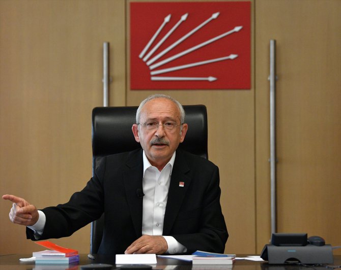 Kılıçdaroğlu, Esnaf ve Sanatkarlar Odaları başkanlarıyla video konferansla görüştü: