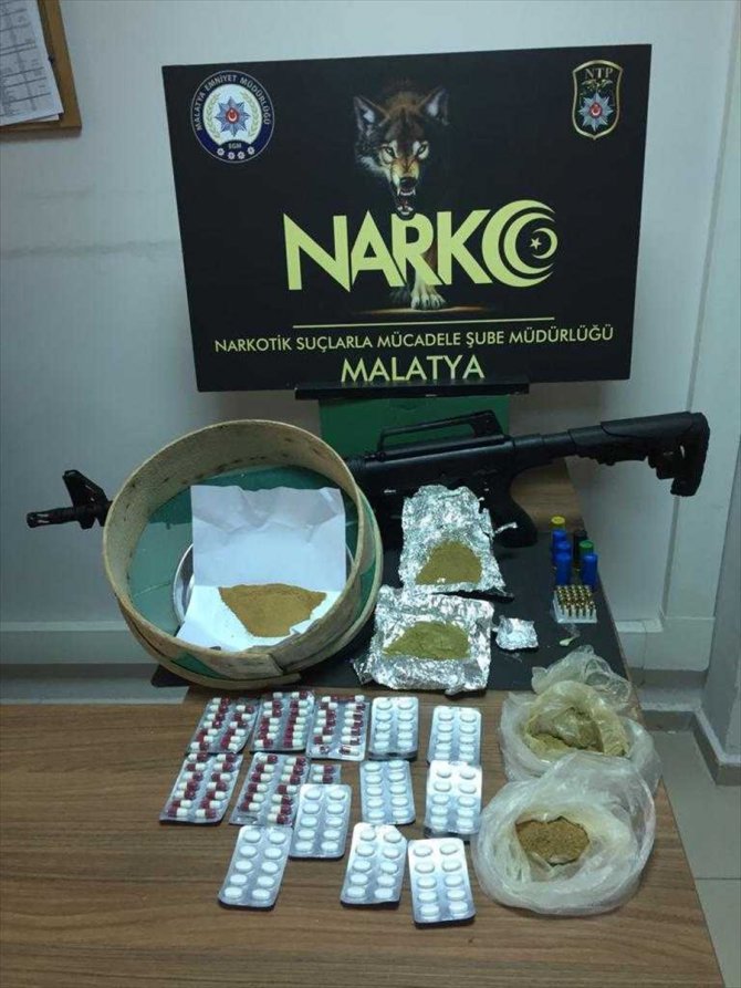 Malatya'da uyuşturucu operasyonunda yakalanan kişi tutuklandı
