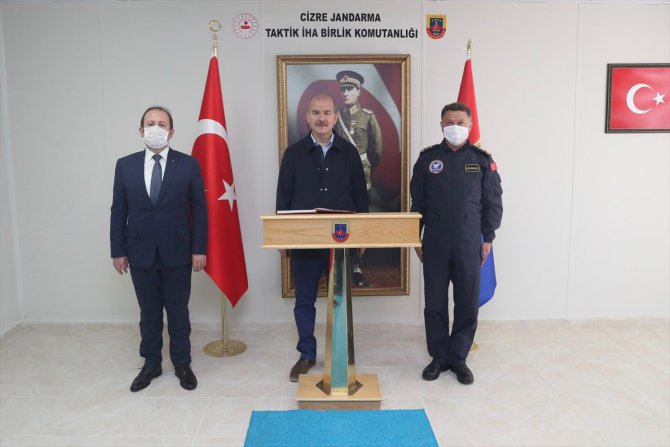 İçişleri Bakanı Soylu, Cizre Jandarma Taktik İHA Birlik Komutanlığının açılışında konuştu: