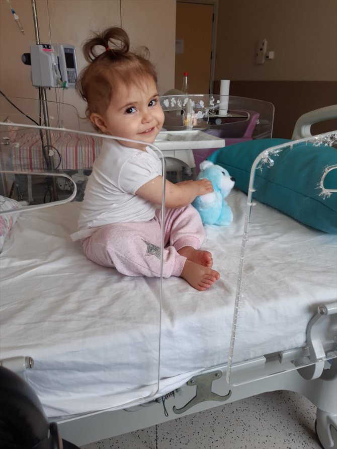Lösemi hastası Hilal bebek için kemik iliği aranıyor