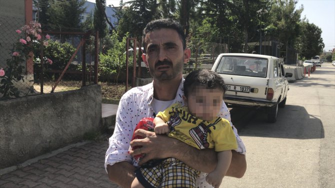 Adana'da eşinin terk ettiği koca üç çocuğuyla polise sığındı