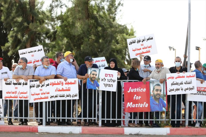 İsrail vatandaşı Filistinliler, epilepsi hastası gencin öldürülmesini protesto etti