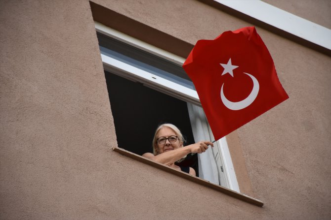 Alanyaspor'un stadında İstiklal Marşı çalındı