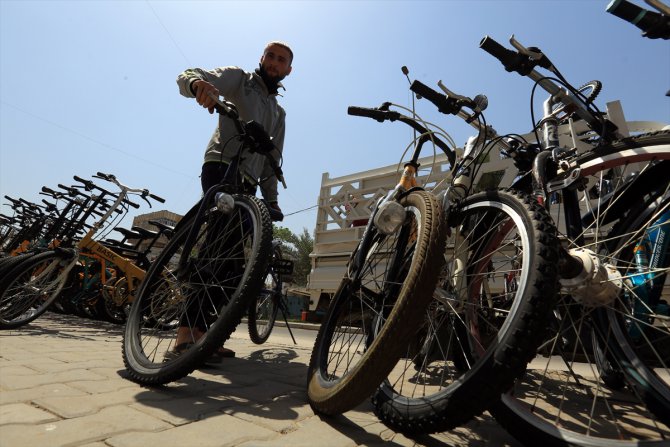 Kovid-19 önlemleri, Bağdat sokaklarını bisikletlerle doldurdu