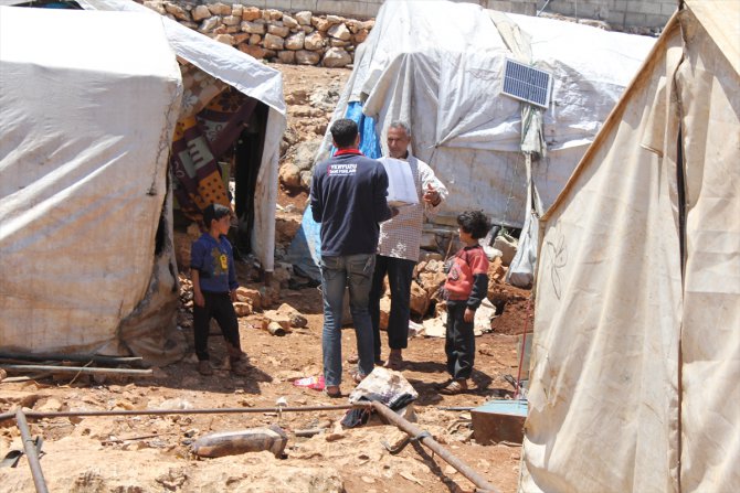 Yeryüzü Doktorları ramazan ayında ihtiyaç sahibi Suriyelilerin yanında