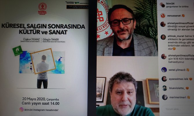 İstanbul'da kültür ve sanat, canlı yayında konuşuldu