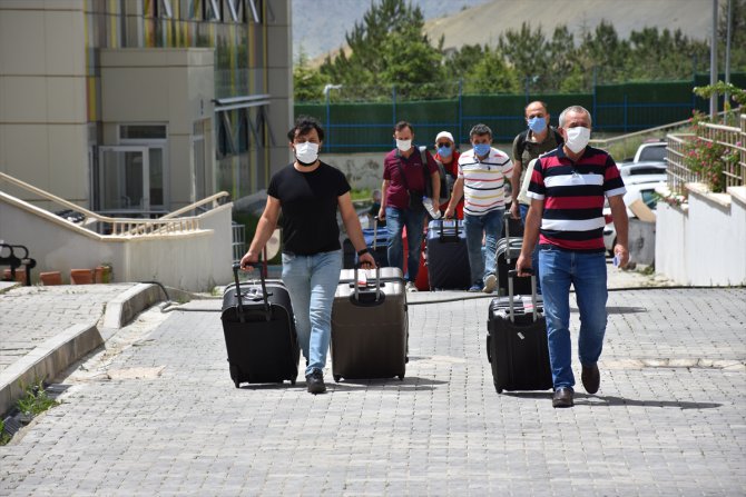 Kırıkkale'de karantina süresi dolan 70 kişi evlerine gönderiliyor
