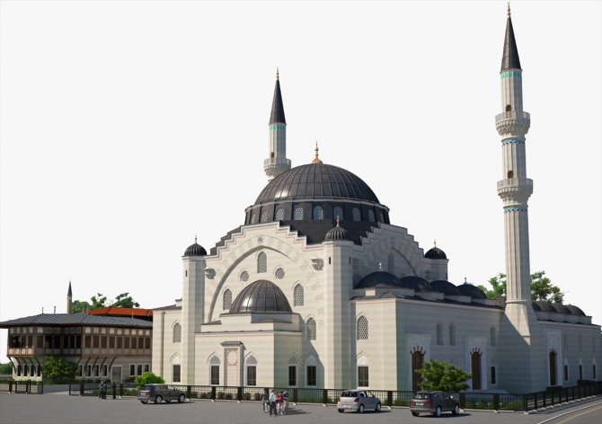 Fransa'da yükselen Avrupa'nın en büyük camisinin inşası için yardım kampanyası