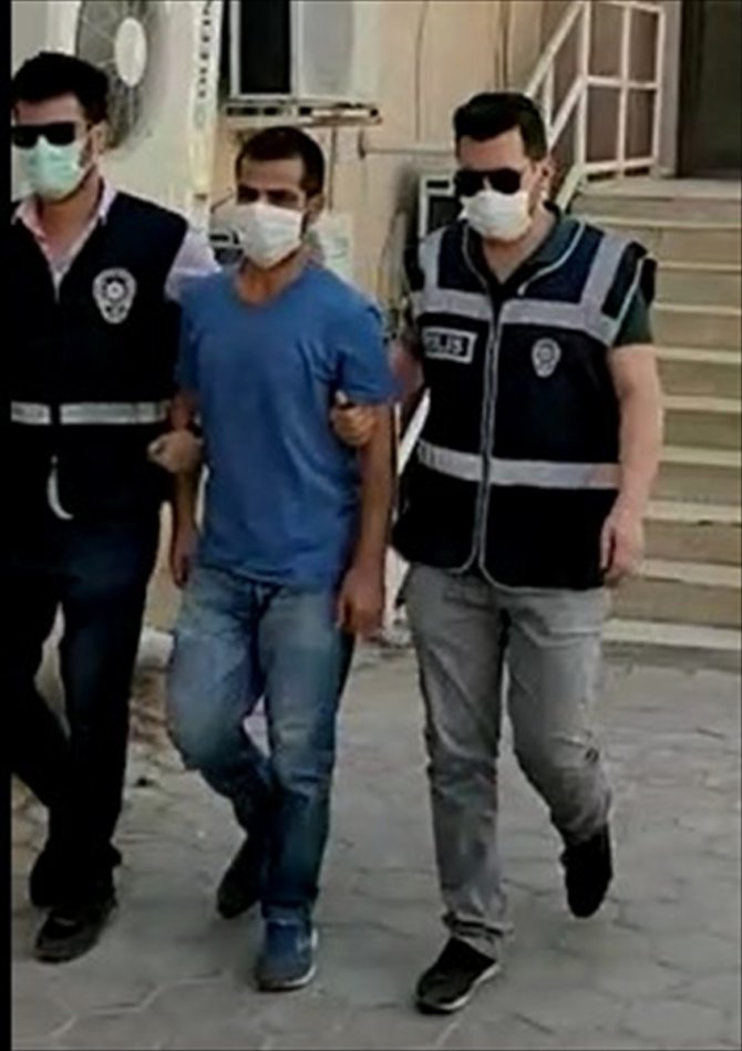 Mardin'de yardım kolilerini çalan şüpheliyi yürüyüş şekli ele verdi