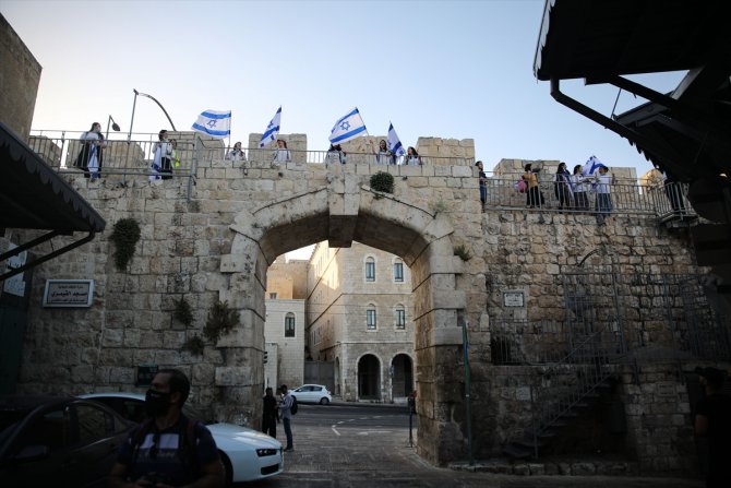 Yahudiler Doğu Kudüs'te işgalin 53. yılını kutladı