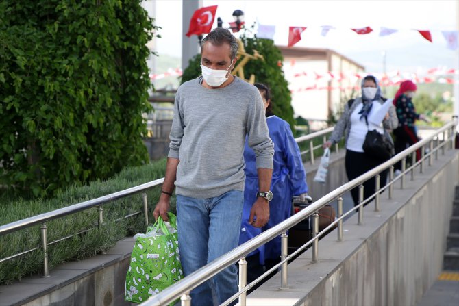 Kayseri'de karantinada tutulan 155 kişi evlerine gönderildi