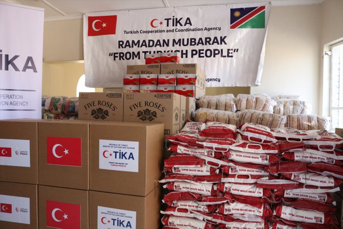 TİKA'dan Namibya’ya ramazan yardımı