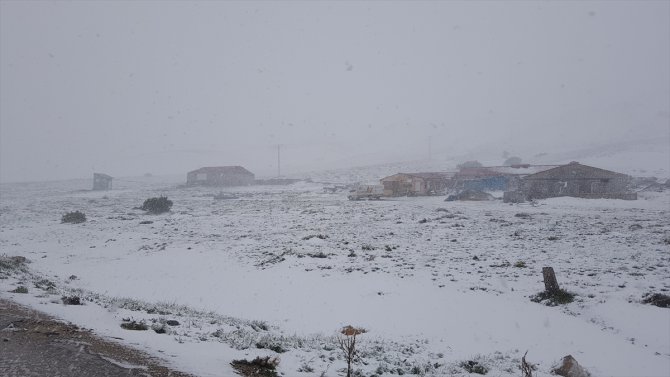 Erzincan'da kar ve tipi ulaşımı aksatıyor