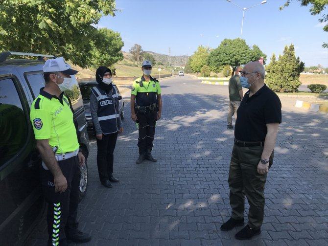 Aydın Valisi Köşger'den polis ve jandarmaya bayram ziyareti