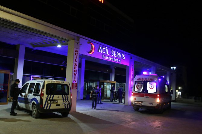 Konya'da traktör devrilmesi sonucu 9 kişi yaralandı