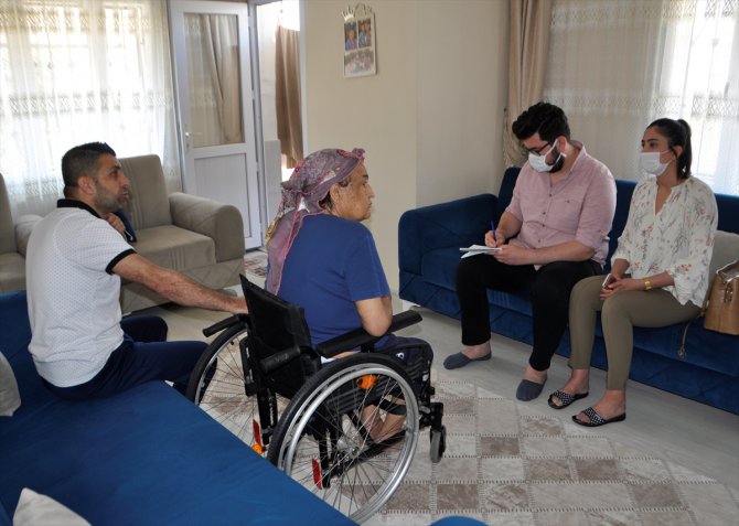 Adana Valiliğinden hasta kadına yardım eli uzatıldı