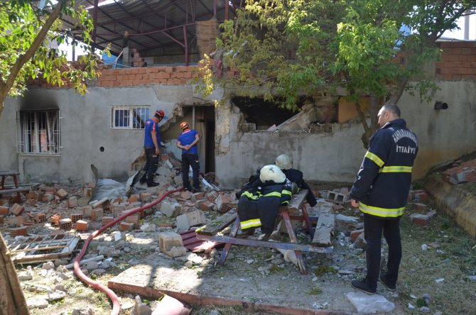 Kahramanmaraş'ta doğal gaz kaynaklı patlamada 1 kişi yaralandı