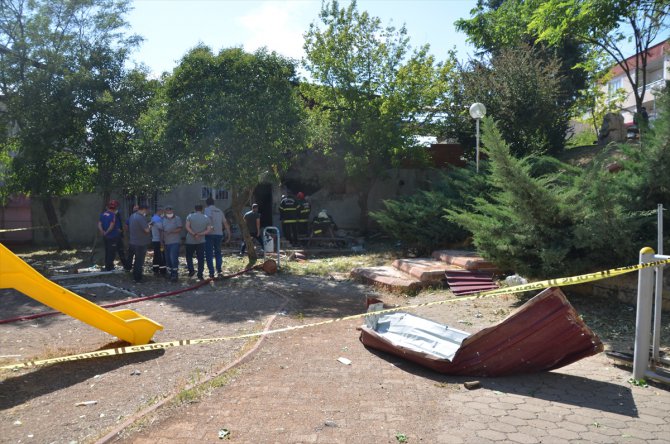 Kahramanmaraş'ta doğal gaz kaynaklı patlamada 1 kişi yaralandı