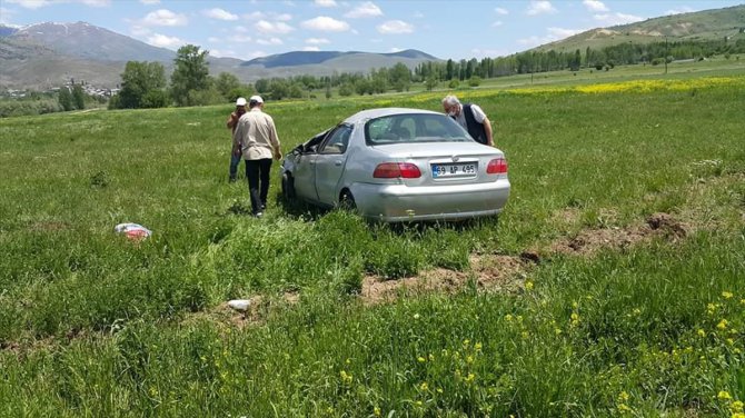 Bayburt'ta otomobilin devrildiği kazada 1 kişi öldü