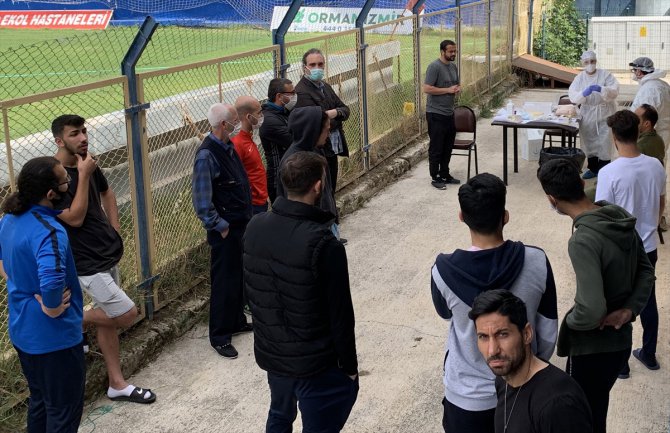 Menemenspor'da teknik heyet ve futbolcuların, Kovid-19 testleri negatif çıktı