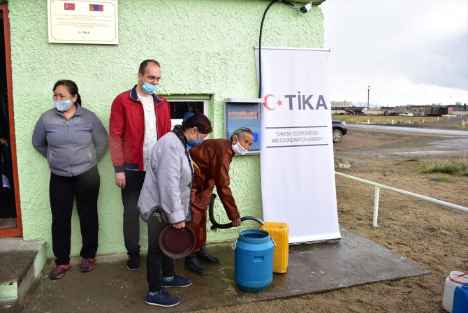TİKA'dan Moğolistan'a içme suyu deposu yardımı