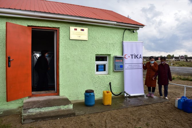 TİKA'dan Moğolistan'a içme suyu deposu yardımı