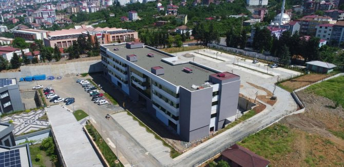 Trabzon İnovasyon ve Biyoteknoloji Merkezi inşaatı ilerliyor