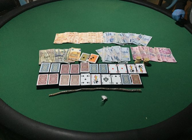 Muğla'da lüks villada kumar oynayan 23 kişiye 28 bin 175 lira ceza